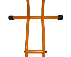Goodivery ® Fietsstandaard Gemakkelijke displaystandaard Oranje tot 6 cm Opbergstandaard tot 29 inch Fietsmaat - Antislipvoeten - Standaard voor fietsen / E-bike / Onderhoudsstandaard