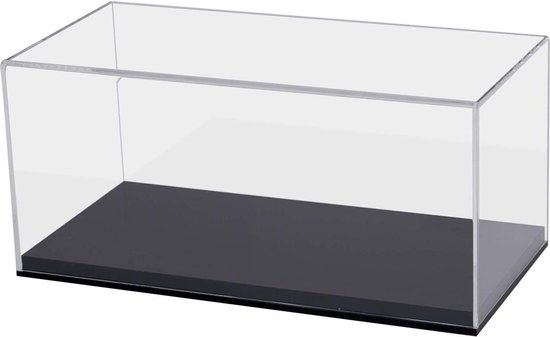 Vitrine / coffret de présentation pour modèles réduits de voitures | Transparent | Acrylique | Des tailles différentes