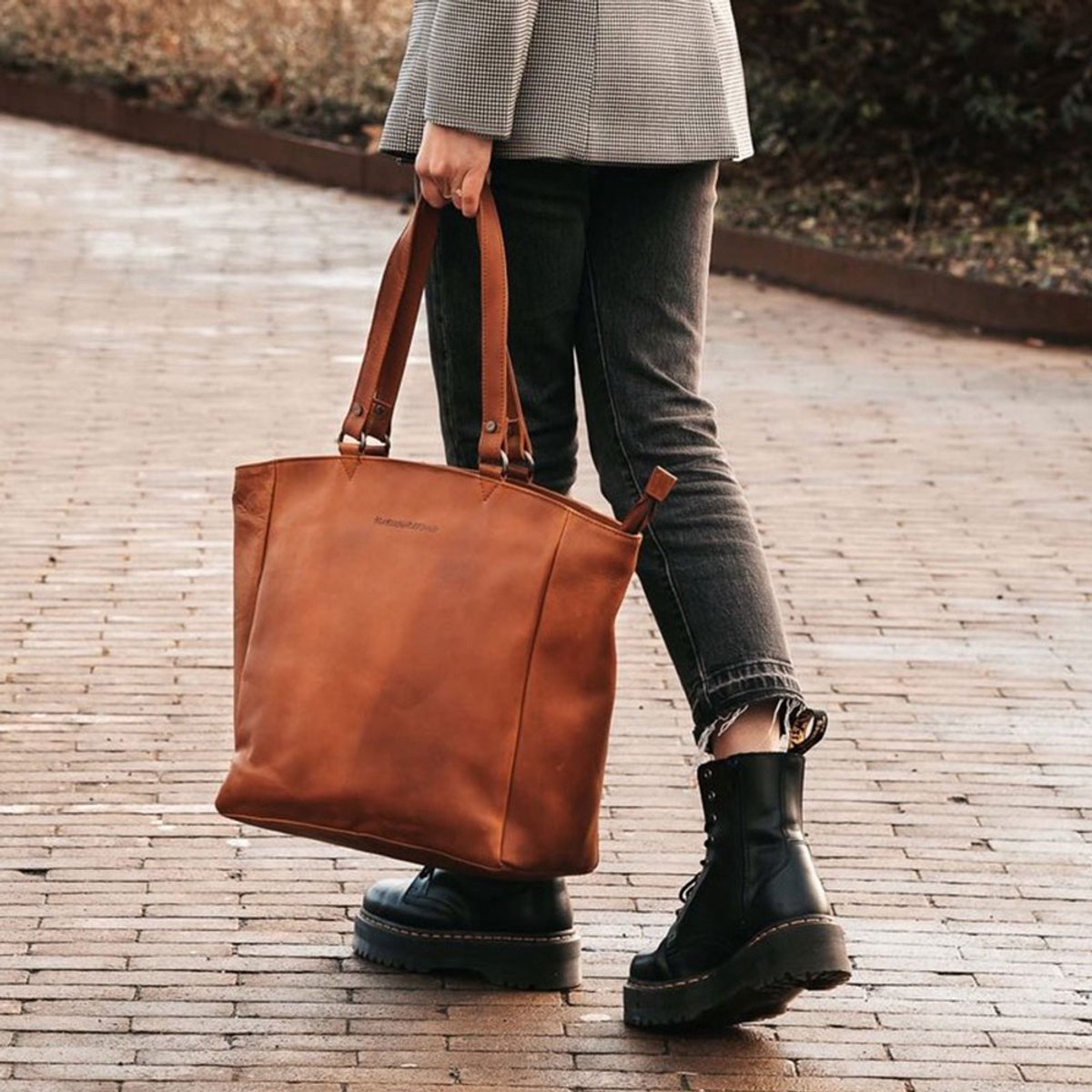 The Chesterfield Brand Porto Shoulderbag Cognac [158575] - Sac à épaule