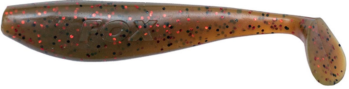 Fox Rage Ultra UV Zander Pro Shad 10cm - Kleur : Motor Oil