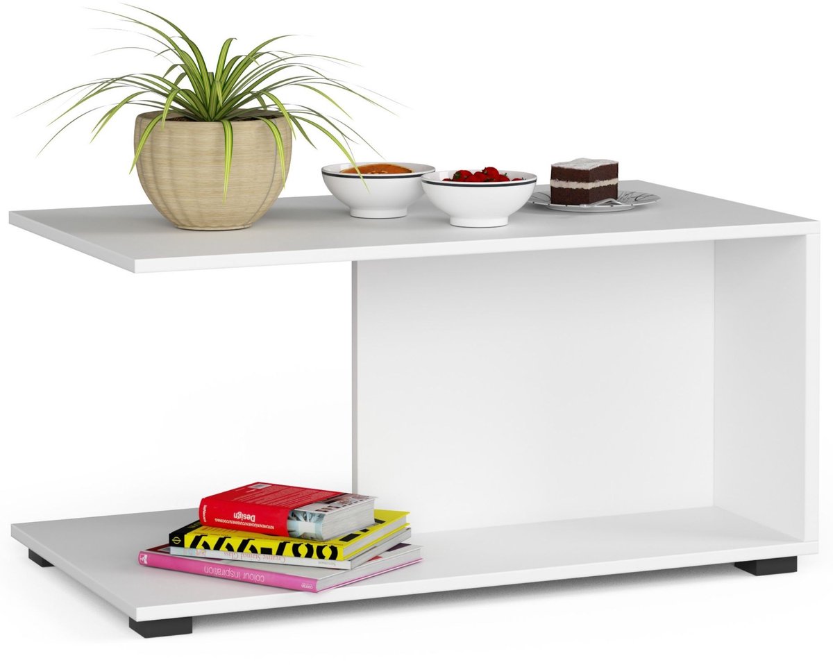 Salontafel Koffietafel MARGO / AKORD Furniture Factory / Wit / 90 x 45 x 50 cm