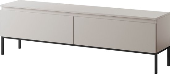 Selsey Bemmi - RTV 150 cm - Beige avec pieds noirs