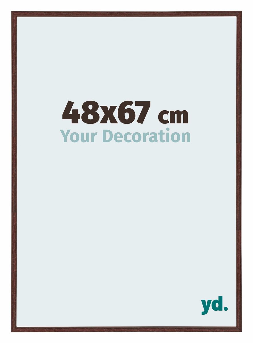yd. Your Decoration - Fotolijst 48x67 cm - Kunststof - Bruin - Annecy