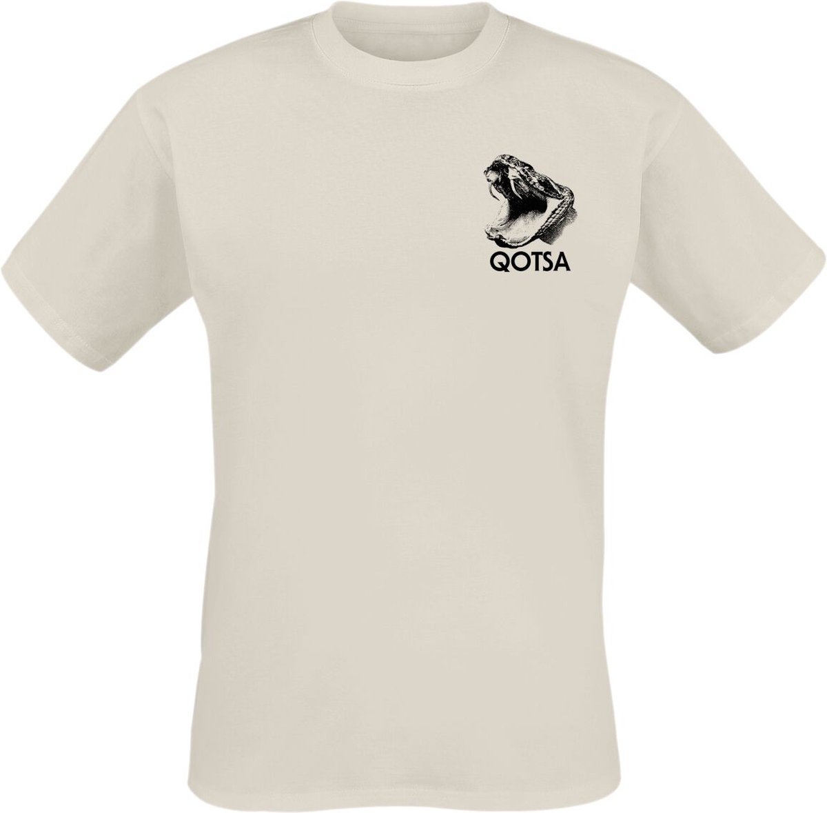 Queens Of The Stone Age In Times New Roman - Snake Candle Heren T-shirt - natuur - S
