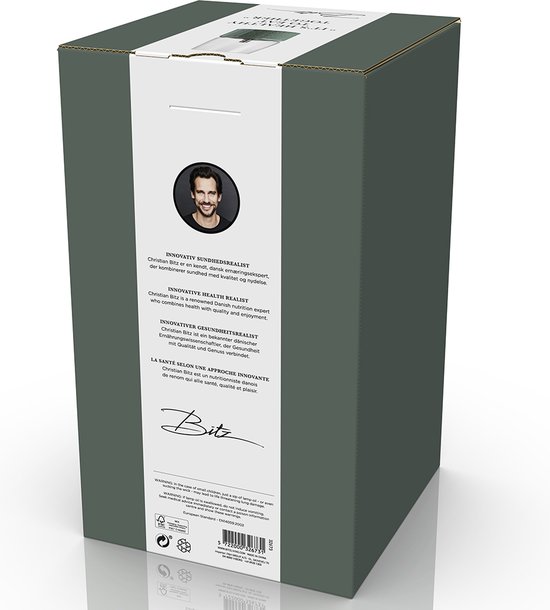 BITZ Gastro Olielamp - Olielampen voor binnen en buiten - Ø 15 x 26 cm - Groen — afbeelding 3