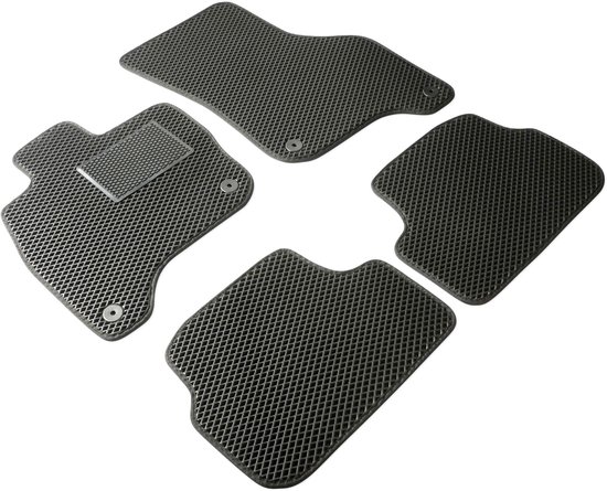 Tapis en caoutchouc Walser Qlean Mats adaptés à Skoda Fabia III (NJ3) 08/2014-Aujourd'hui