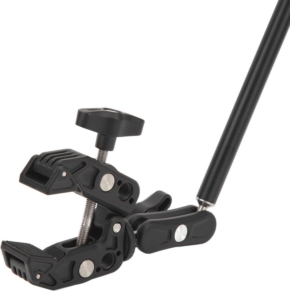 UTEBIT Magic Arm met Super Crab Clamp voor DSLR-camera-installatie - Flitslicht LED-verlichting LCD-monitor - Roestvrij Staal - 360 Graden Rotatie - Lichtgewicht en Draagbaar .