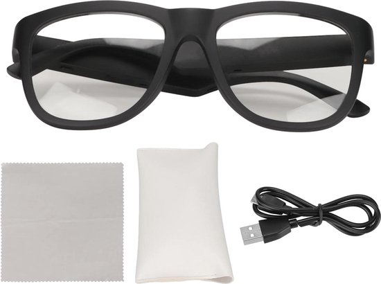 Slimme Bril met Blauwlichtfilter, Bluetooth 5.3 Audiobril met