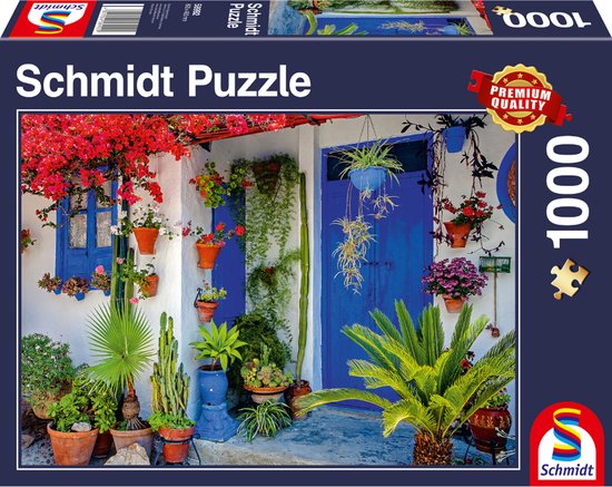 Schmidt - Steegje bij het Como meer (1000) - Puzzel