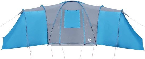 vidaXL - Koepeltent - 12-persoons - waterdicht - blauw van Vidaxl — afbeelding 4
