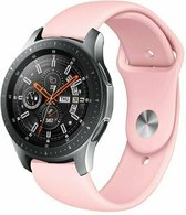 By Qubix 22 mm - Bracelet sport en caoutchouc - Rose - Huawei Watch GT 2 - GT 3 - GT 4 (46 mm) - Huawei Watch GT 2 Pro - GT 3 Pro (46 mm)