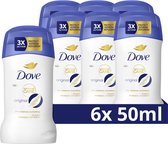 Déodorant anti-transpirant Dove Advanced Care - Original - formule améliorée avec technologie Pro-Céramide - 6 x 50 ml