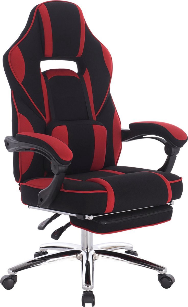 Bolt Edge Gamestoel - Rood - Ergonomisch - In Hoogte Verstelbaar - Met Rug- en Armleuning