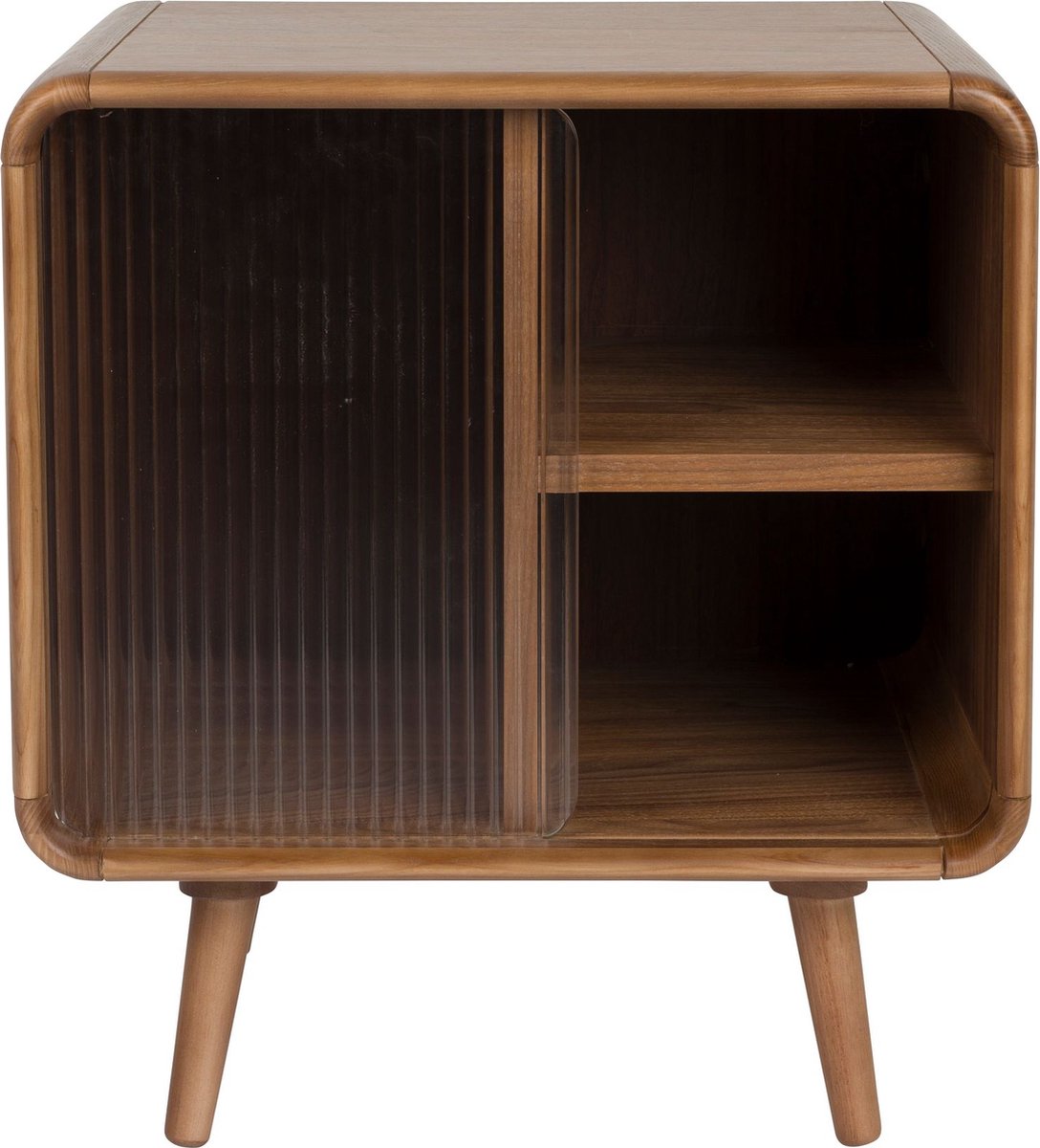 Rise Bijzettafel/Nachtkastje Hout Walnoot - Bruin