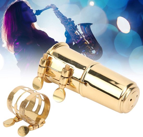 Crossrock ABS Hard-Shell Case voor Tenorsaxofoon met Enige Schouderriem-Blauw (CRA862TSBL