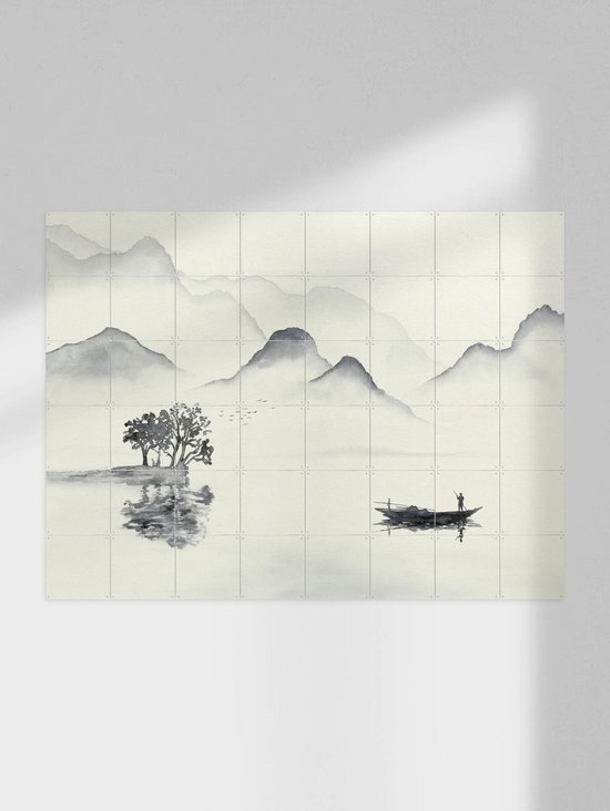 IXXI Matin de pêche - Décoration murale - 100 x 140 cm