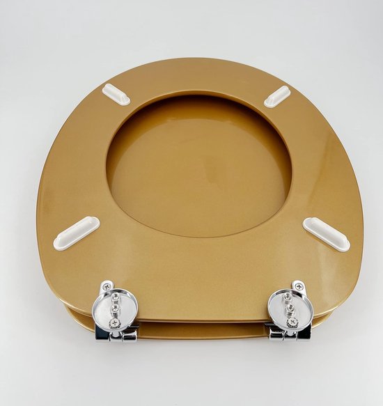 MSV WC Bril Toiletdeksel MDF Houten Kern Spirit Scharnieren Van Roestvrij Staal Hoogwaardige En Stabiele Kwaliteit 753784365