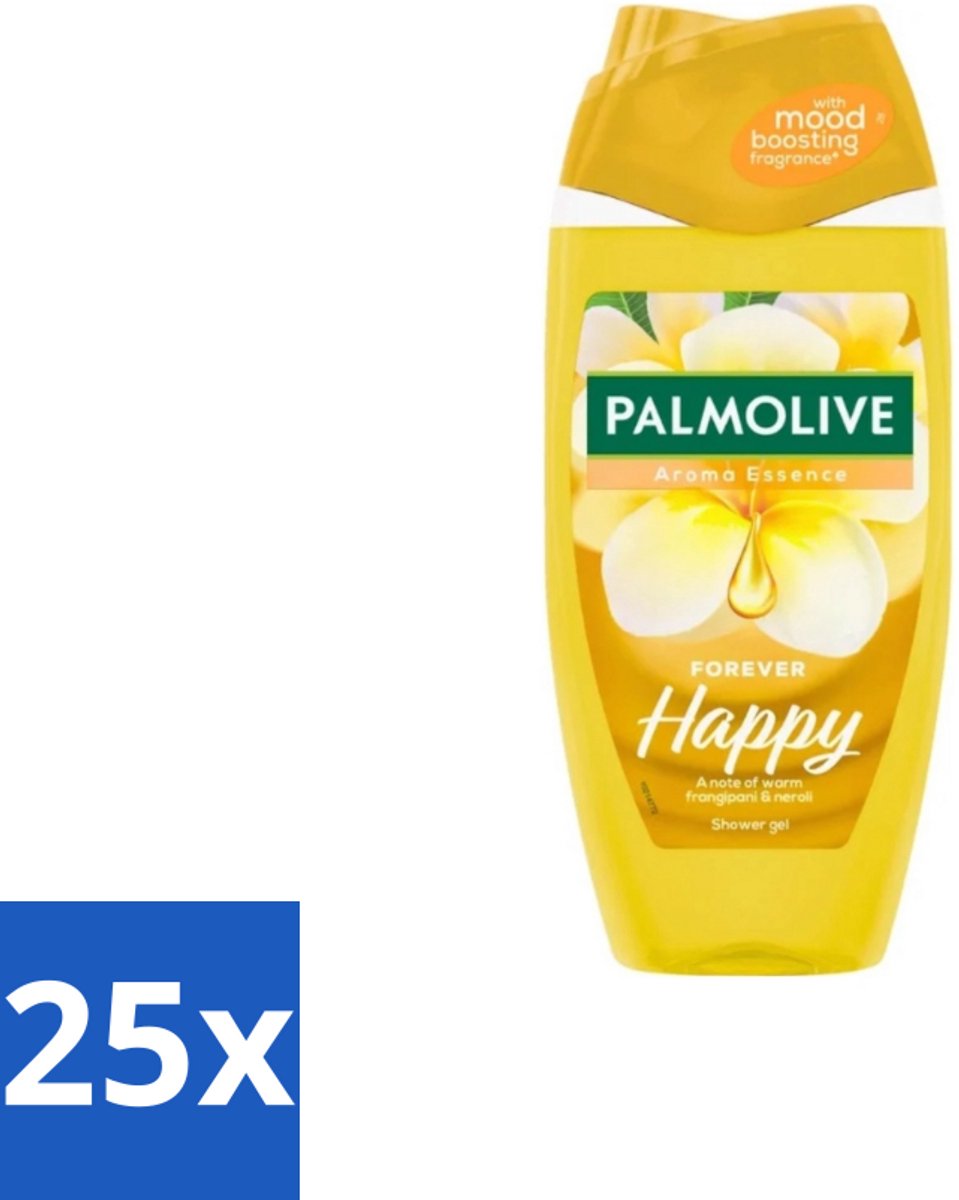 Palmolive Douchegel Aroma Essence Forever Happy 250 ml - Bulkverpakking - 25 stuks