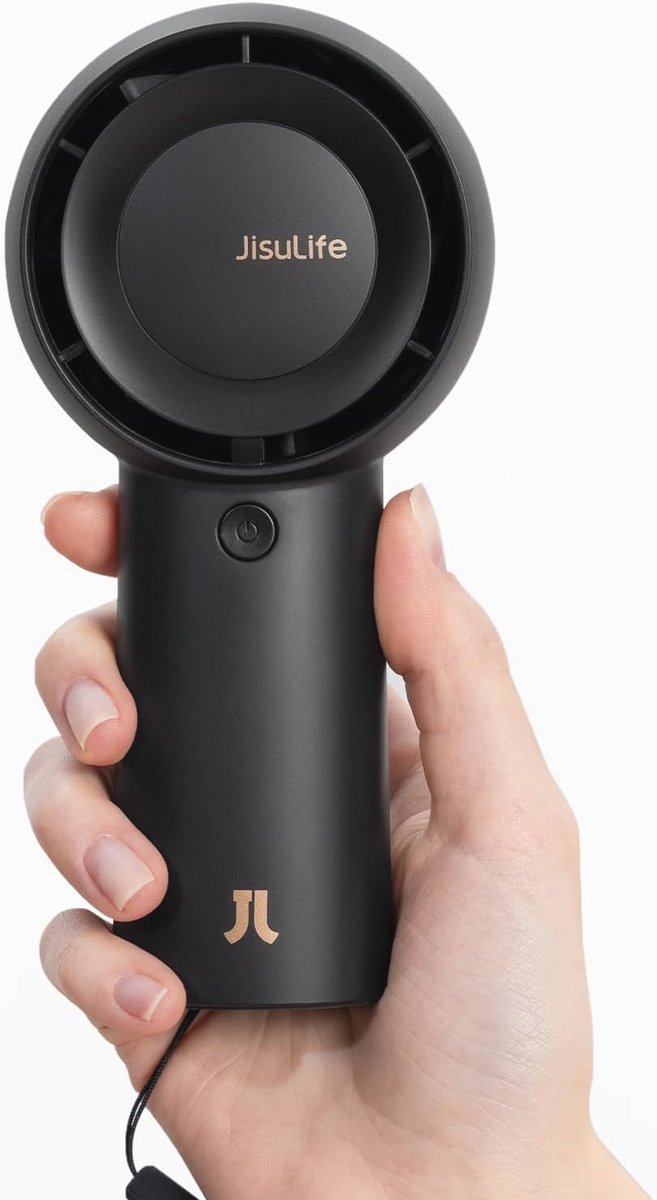 Draagbare Handheld Turbo Ventilator met 18Uur Koeltijd en 5 Snelheden