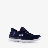 Skechers Slip-ins : Baskets femme Summits bleu - Taille 37 - Confort Extra - Mousse à mémoire de forme