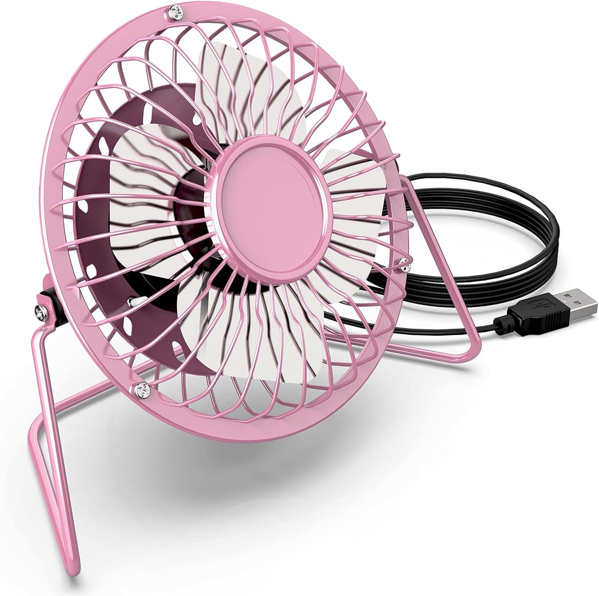 Draagbare Mini-USB Ventilator - Verstelbaar en Stil, Perfect voor Thuis, Kantoor en Reizen