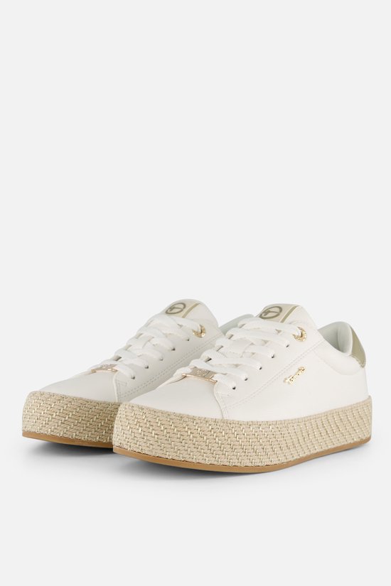 Baskets pour femmes Femme Tamaris Essentials - BLANC/OR - Taille 38