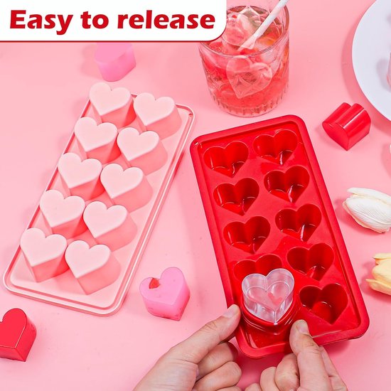Chuangdi 4 Stks Moederdag Hart Hoofdband Cupido Rood Hart Randloze Zonnebril voor Vrouwen Nieuwigheid Pailletten Hoofdband Boppers Romantische Verjaardag voor Valentijnsdag Verjaardag Kostuum Party