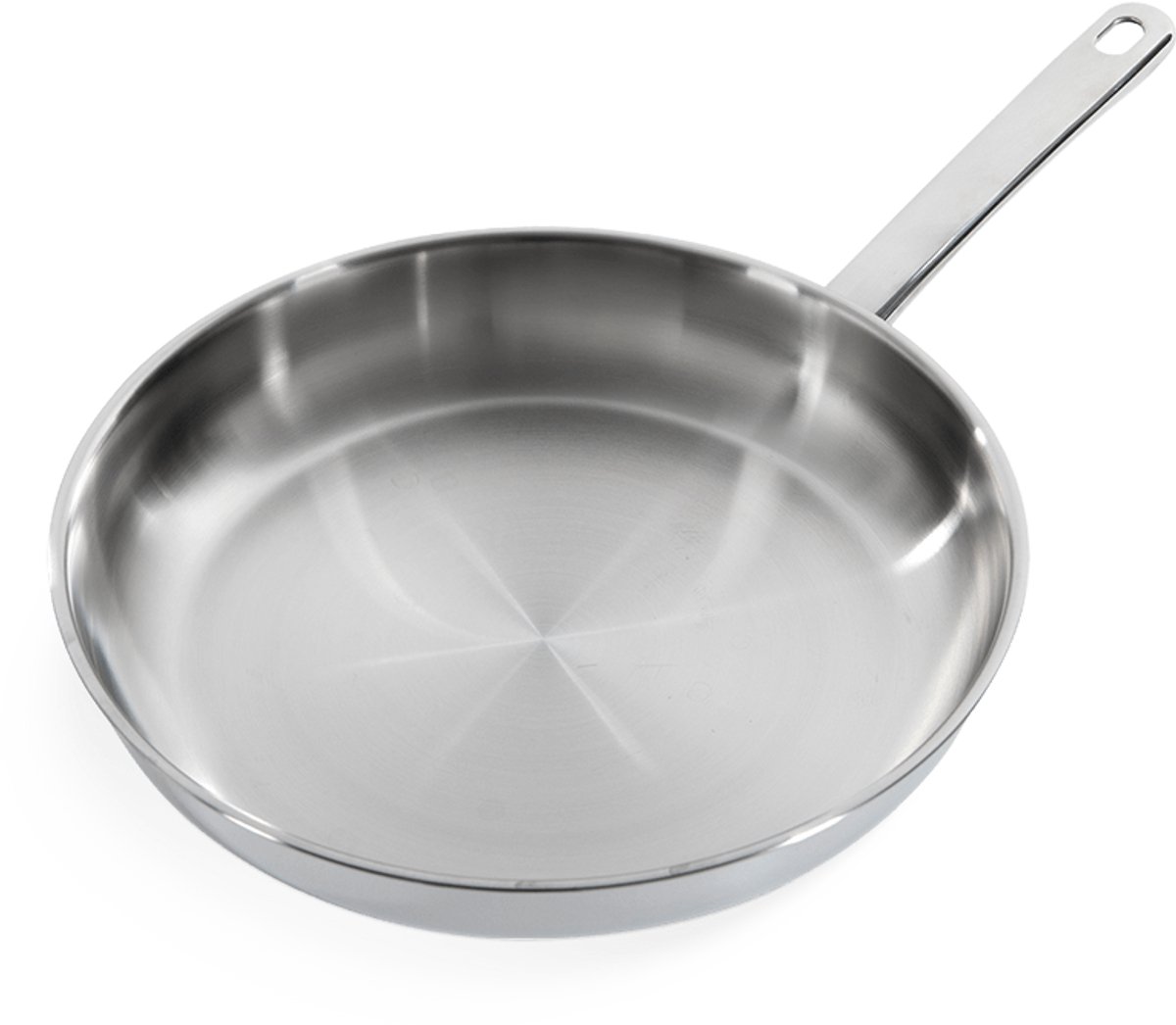 BK Koekenpan Bright RVS - ø 28 cm - Zonder anti-aanbaklaag