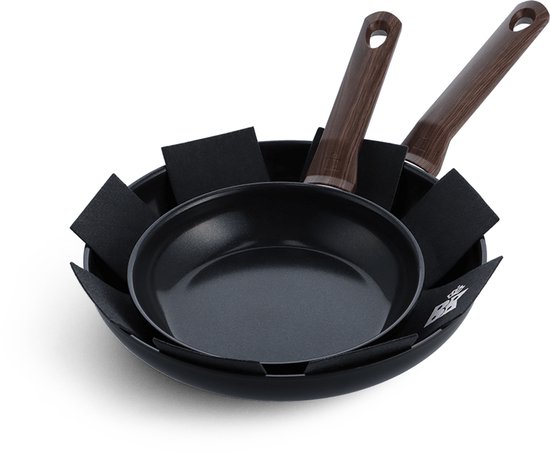 BK Simply Ceramic Keramische koekenpannenset 24 + 28 cm