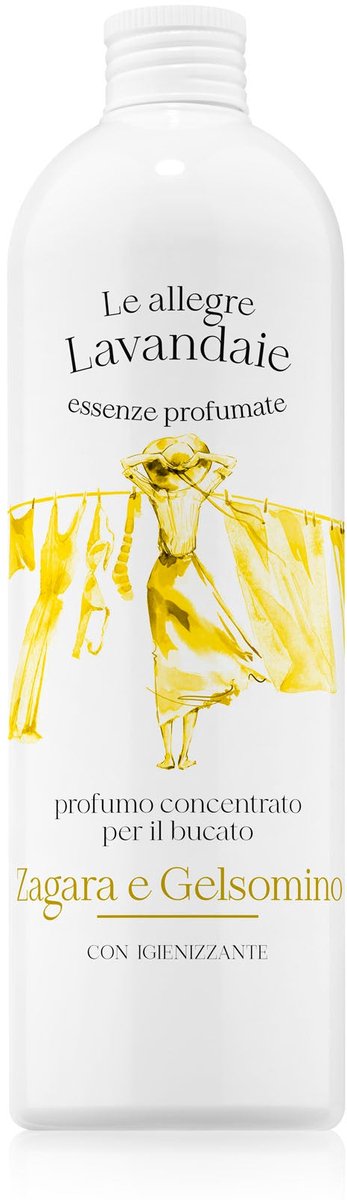 Le Allegre Lavandaie - Wasparfum Zagara e Gelsomino - 500ml