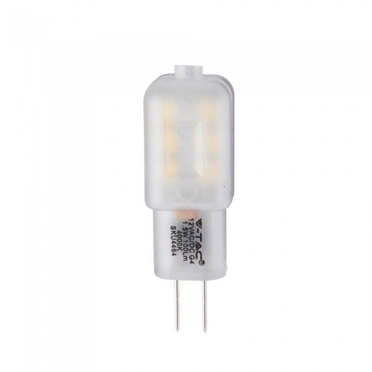 Capsule steeklampje - G4 LED lamp - 1.1W - Daglicht - 6500K