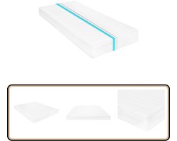 vidaXL 7 Zone Matras 16 cm PU-schuim 180x200 cm Slaapmatras - Matras Kopen - Pu Schuim Matras - 7 Zone Matras - King Size Matras