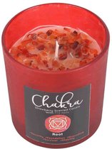 Something Different - Root Chakra Strawberry Crystal Chip Geurkaars - Rood