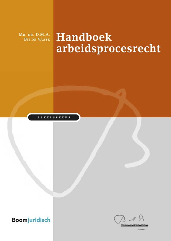 Bakelsinstituut - Handboek arbeidsprocesrecht - cover