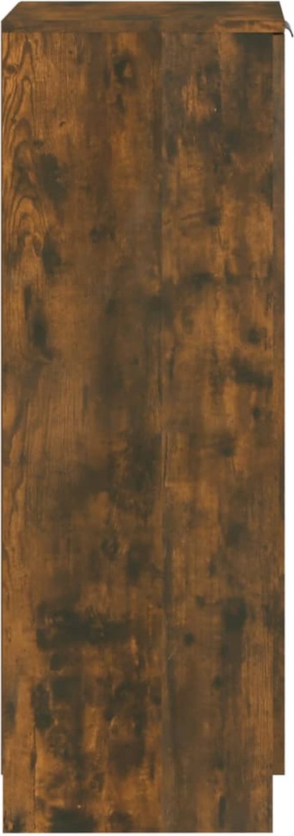 VidaXL Schoenenkast 59x35x100,5 cm bewerkt hout artisanaal eikenkleur