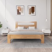 The Living Store Nachtkastje - Elegant - Nieuw design - 50 x 46 x 50 cm - Kleur- Wit