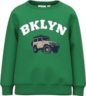 Name it sweater jongens - groen - NMMkonrad - maat 92
