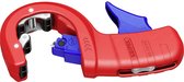 Knipex Coupe-tube DP50 Coupe-tube pour tuyaux d'évacuation en plastique Revêtement plastique 202 mm 90 23 01 BK