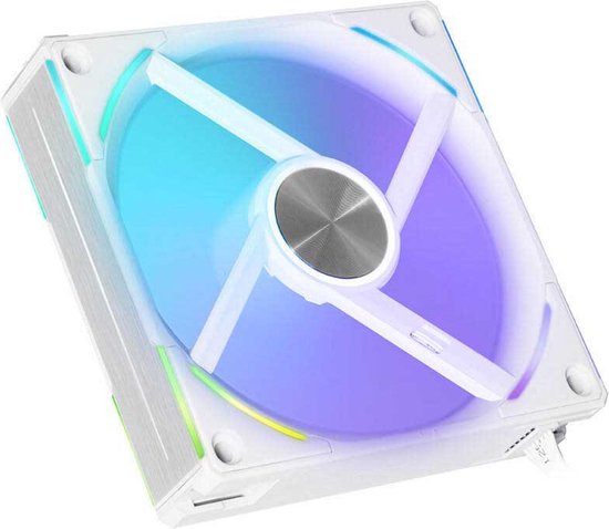 COOLER CASE LIAN LI UNI FAN AL 120 WHITE 120MM ARGB PACK 3 IN 1  UF Al120 3w