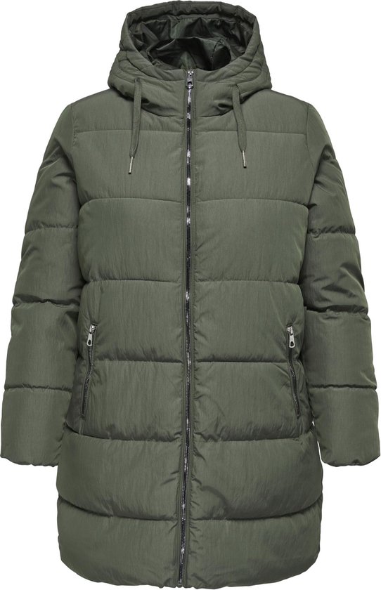 ONLY CARMAKOMA CARNEWDOLLY LONG PUFFER COAT OTW NOOS Dames Jas
