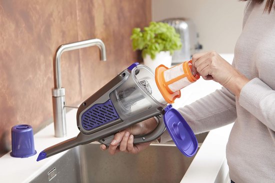 BLACK+DECKER 18V 2.0Ah (36Wh) PET Kruimeldief, gemotoriseerde borstel voor dierenhaar - BHHV520BFP-QW