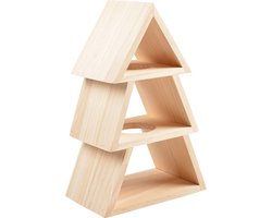 Duvoplus - Hok - Knaagdier - Houten Klauterboom 16x10x25cm Bruin - 1st