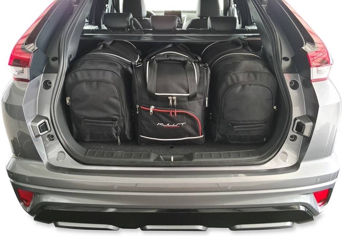 MITSUBISHI ECLIPSE CROSS PHEV 2021+ 4-delig Reistassen Op Maat Auto Interieur Kofferbaktassen Organizer Accessoires