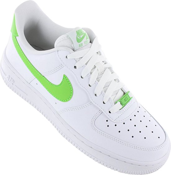 Nike Air Force 1 Low 07 (W) - Dames Sneakers Schoenen Wit-Groen DD8959-112  - Maat EU... | bol