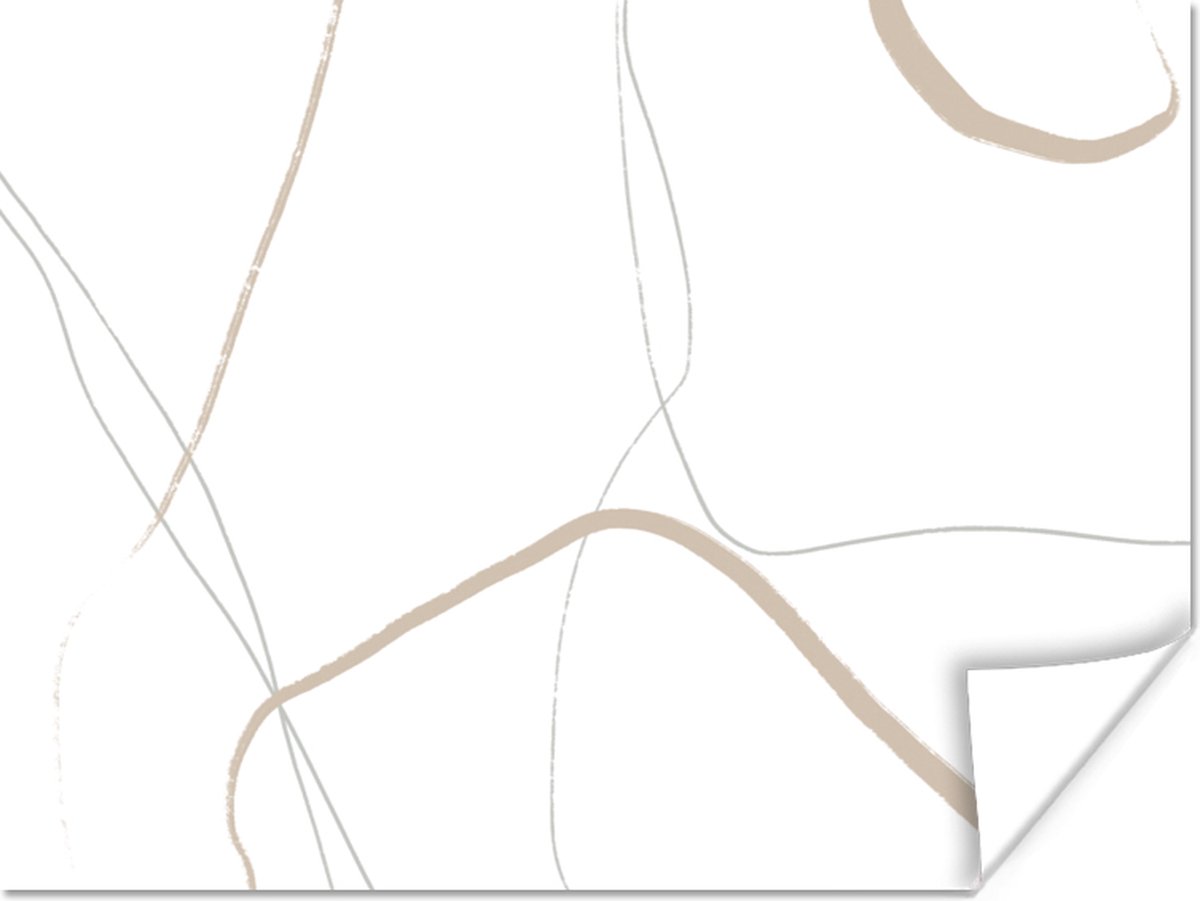 Poster Abstract - Minimalisme - Line art - 40x30 cm