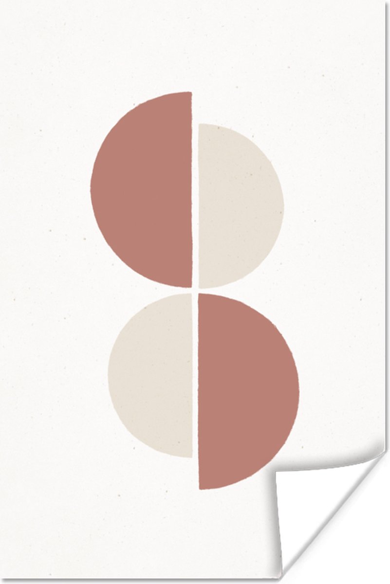 Poster Minimalisme - Abstract - Pastel - 60x90 cm