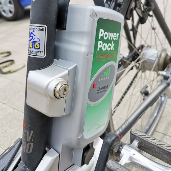Raleigh Dower de Luxe P8-26 18 Ah Powerpack e-bike oplaadbare batterij
