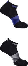Salomon Socks Running Junior XA JR 2-pack Night Sky/Black White - 31/34