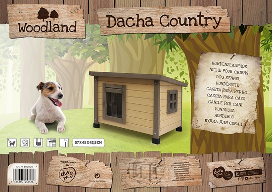 woodland hondenhok dacha country