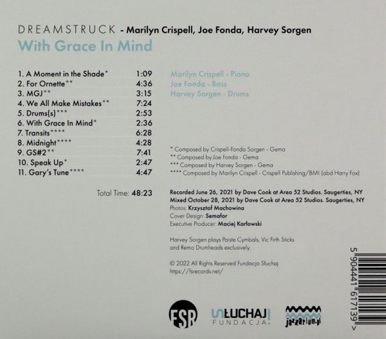 Dreamstruck: With Grace In Mind [CD]